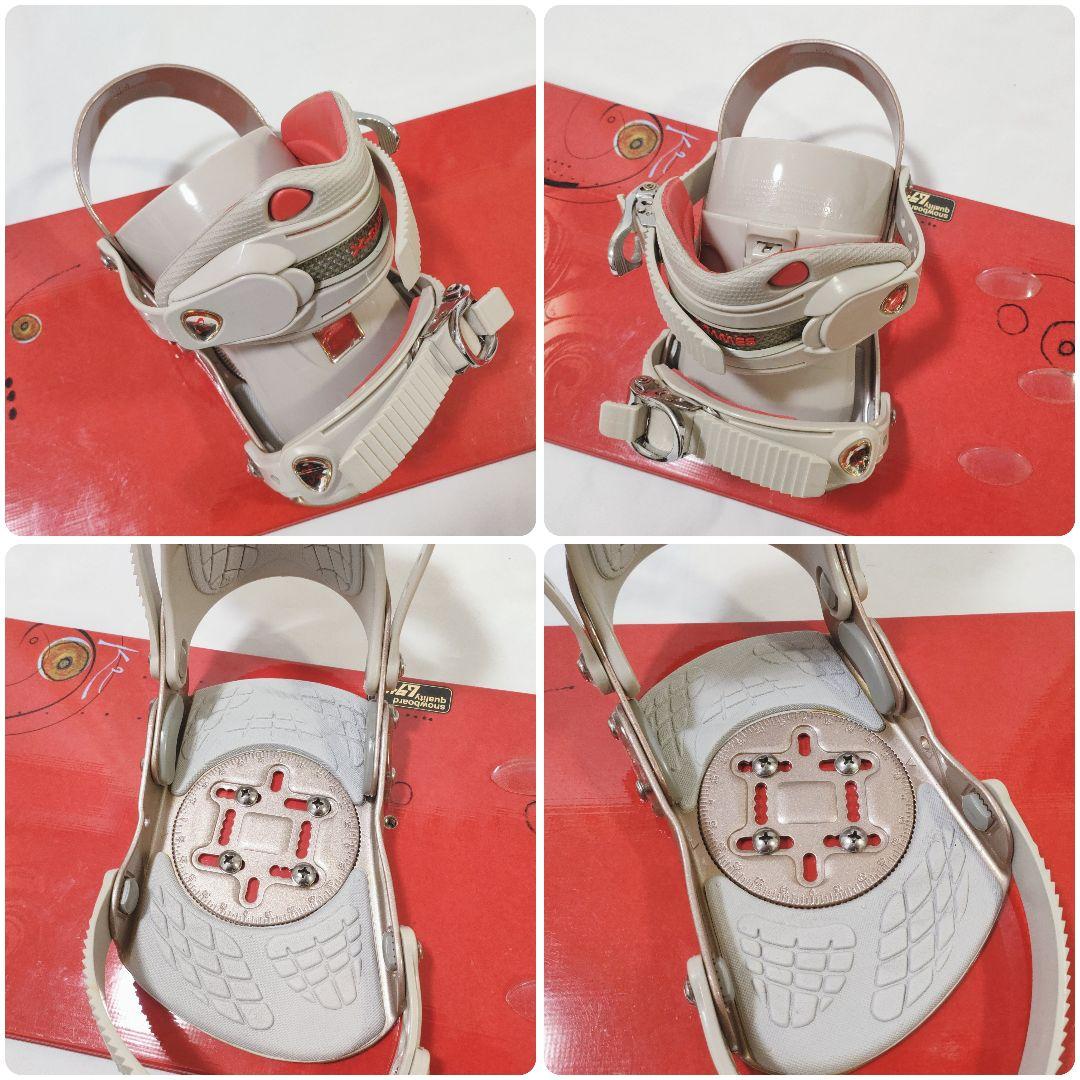 K2 X-GAMES Burton　板&バイン&ブーツ　GIRLS スノボセット