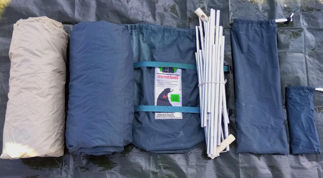 綺麗☆ムーンライトテント3型☆ゆるキャンリンちゃん☆モンベル☆mont-bell