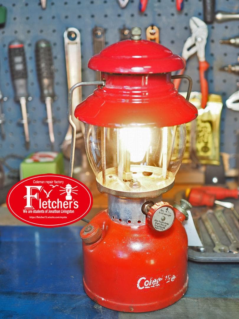 1963年1月 コールマン 200A ランタン （通称レッドボーダー）u12