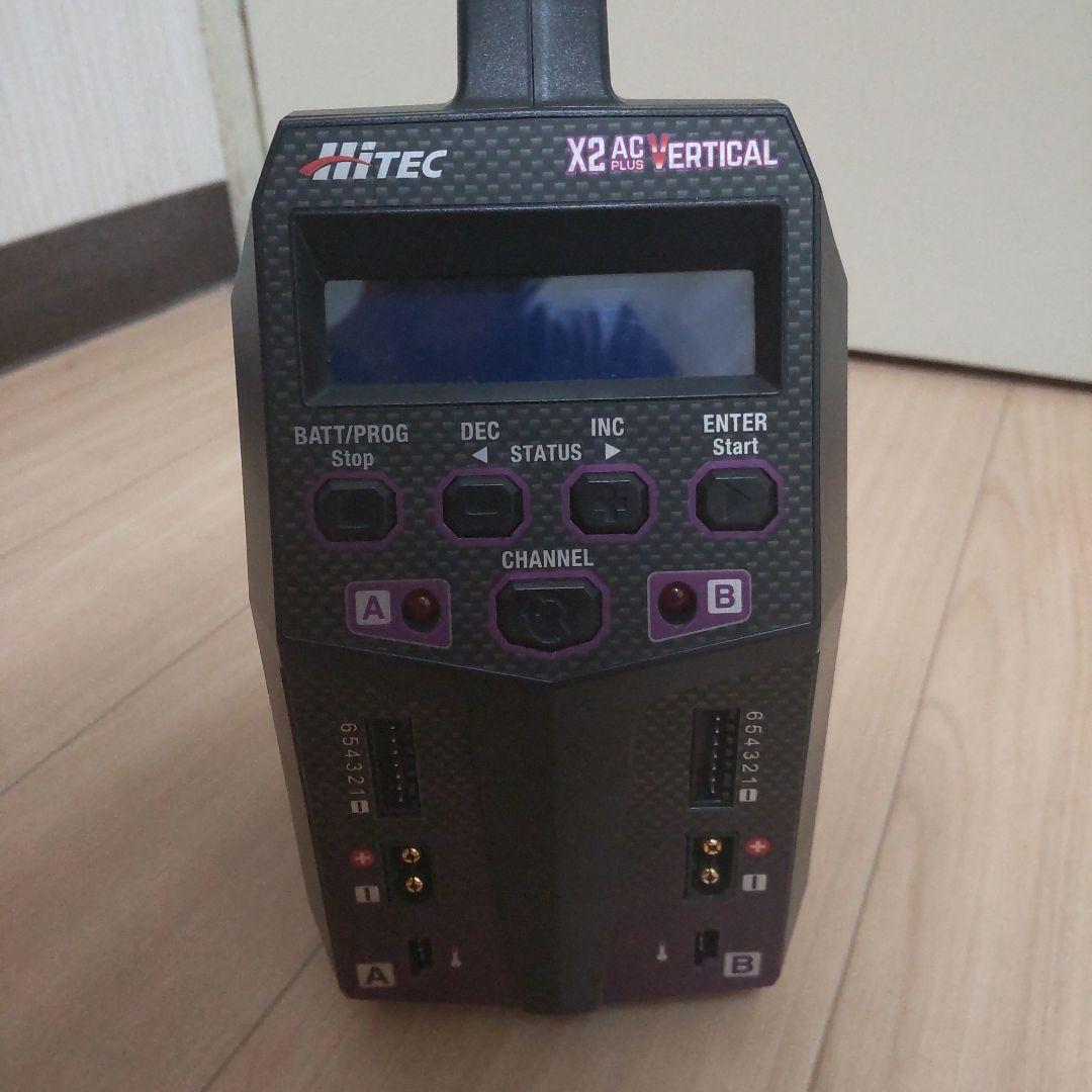 ラジコン充電器　Hitec充電　放電　ストレージ充電可能