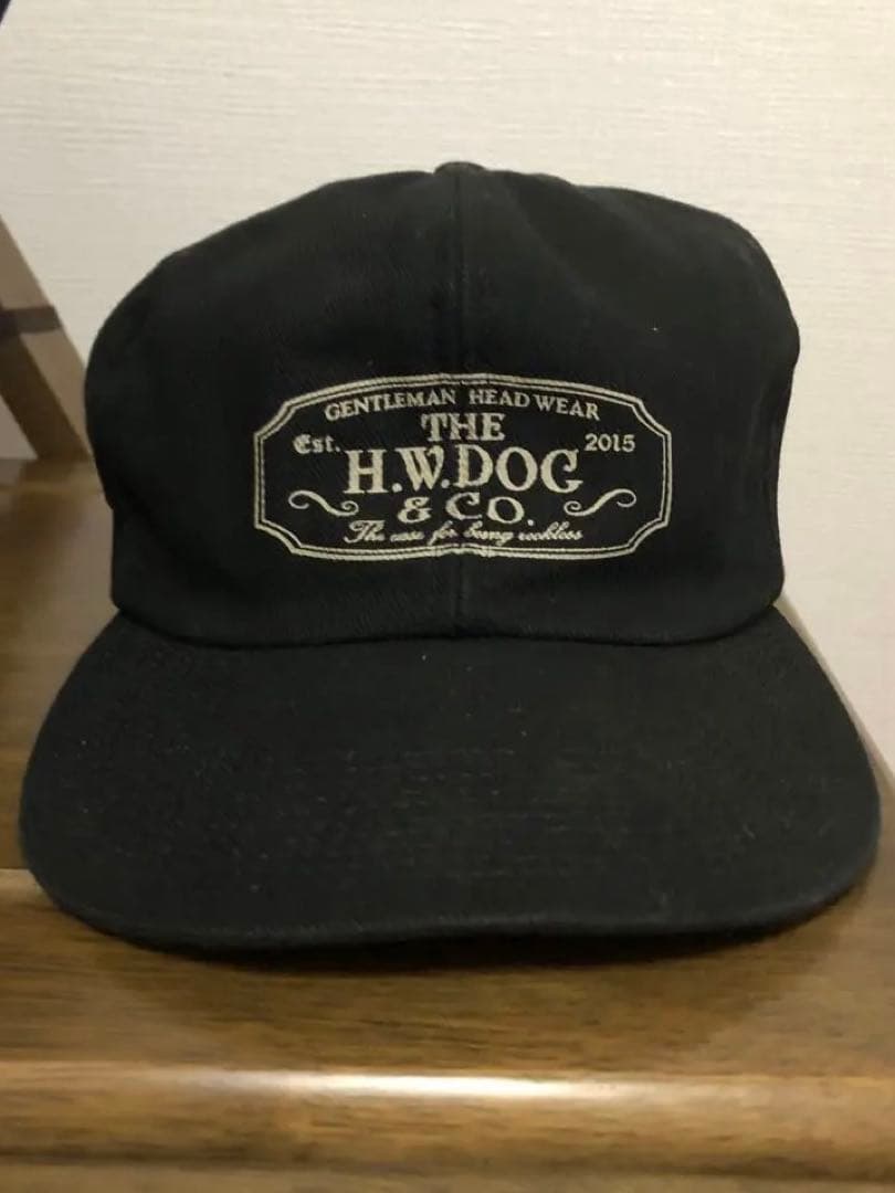 H.W.DOG & CO. ブラックキャップ 38サイズ