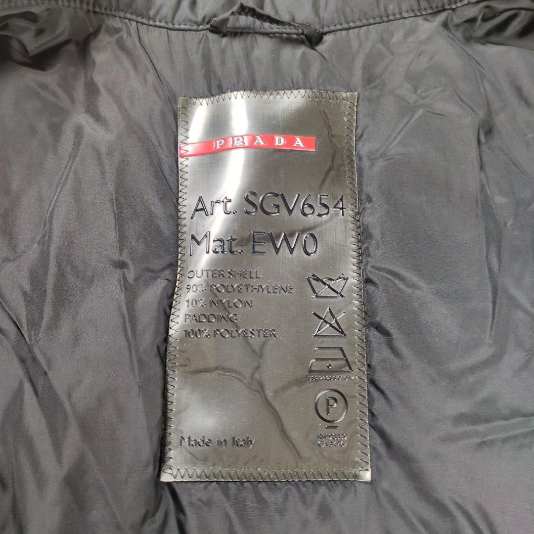 【希少】PRADA SPORT ハイネック ジップアップ 中綿 ジャケット