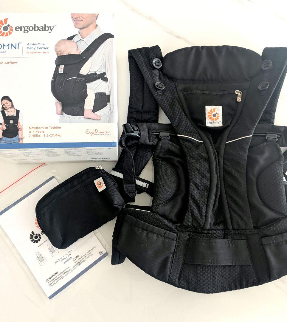 【ユチャ】エルゴベビー OMNI Breeze オニキスブラック