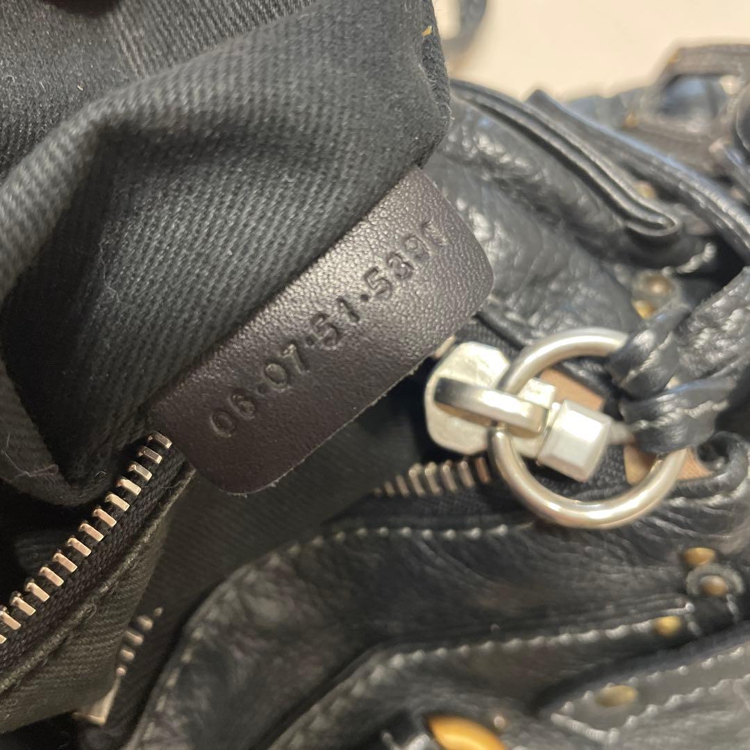 クロエ　パディントン　ブラック　ミディアム