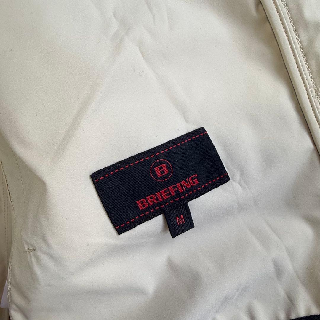 【ブリーフィングゴルフ】即完売品 コラボ ウィンダンシー ベージュM メンズ