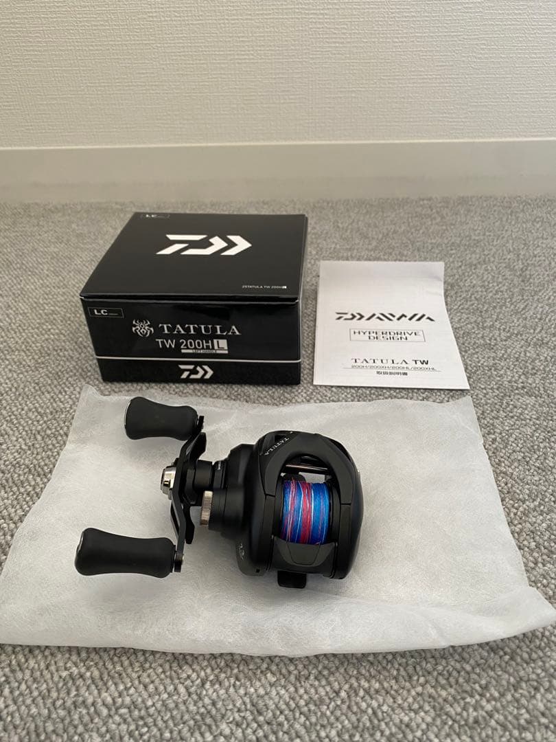 【最終値下げ】ダイワ 25タトゥーラ TW200HL ベイトリール　左巻き