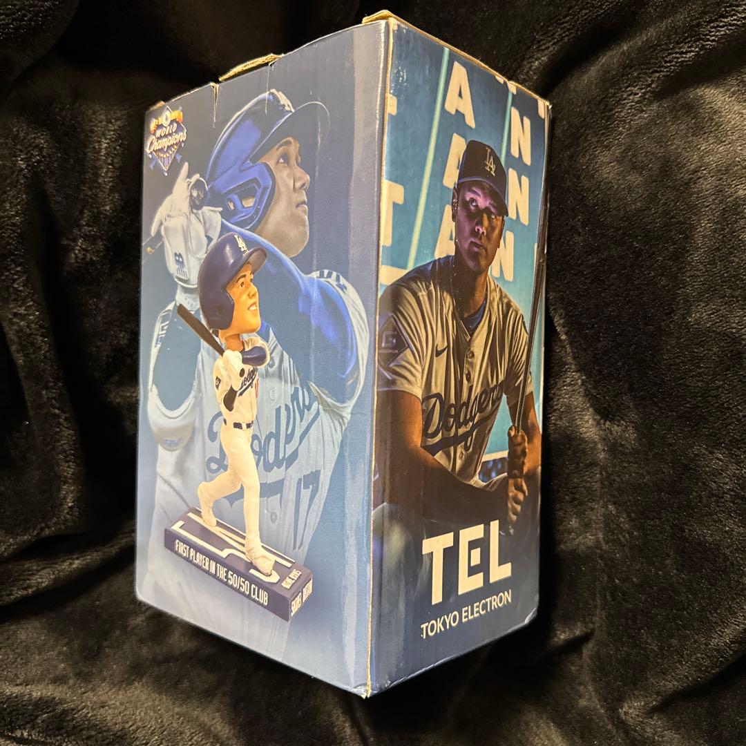 新品未開封　大谷　ボブルヘッド 50 ドジャース　初勝利　記念　レア　WBC