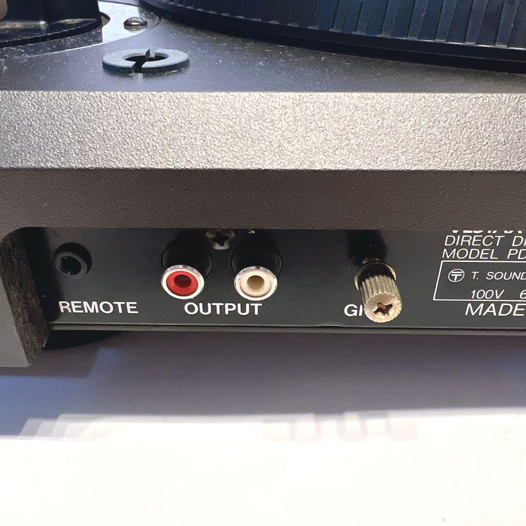 【美品】Vestax PDT-5000 レコードプレーヤー　ターンテーブル