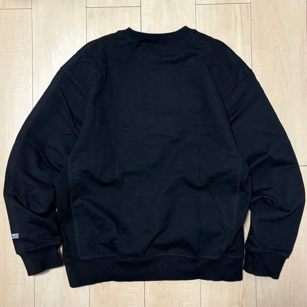 carhartt wakomaria コラボ スウェット トレーナー ブラック