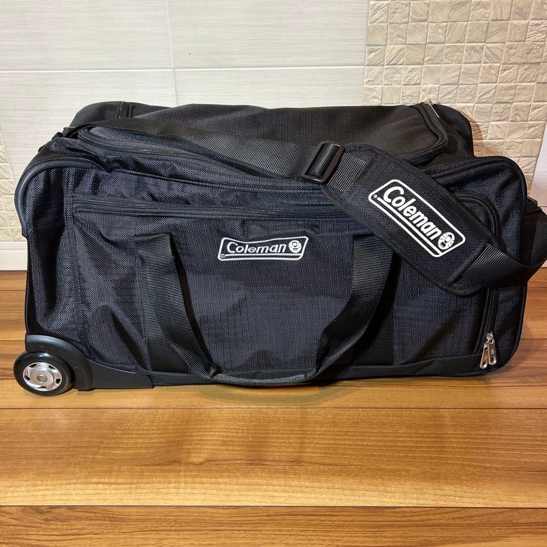 【専用】Coleman キャリーバッグ　ブラック　コールマン　キャリーカート
