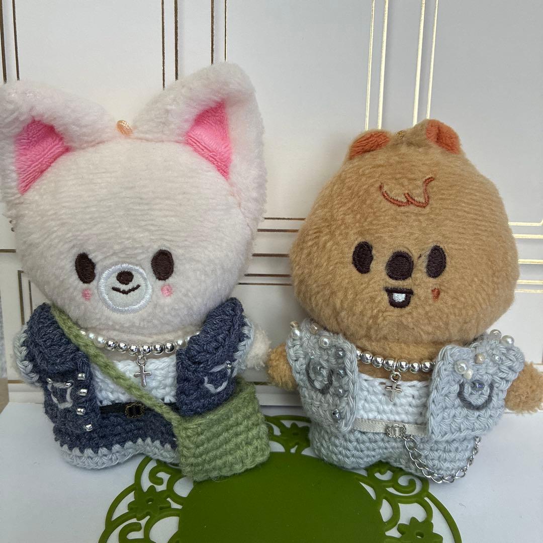 ゆうち様　SKZOO 10cmぬいぐるみ用 衣装　ハン　アイエン