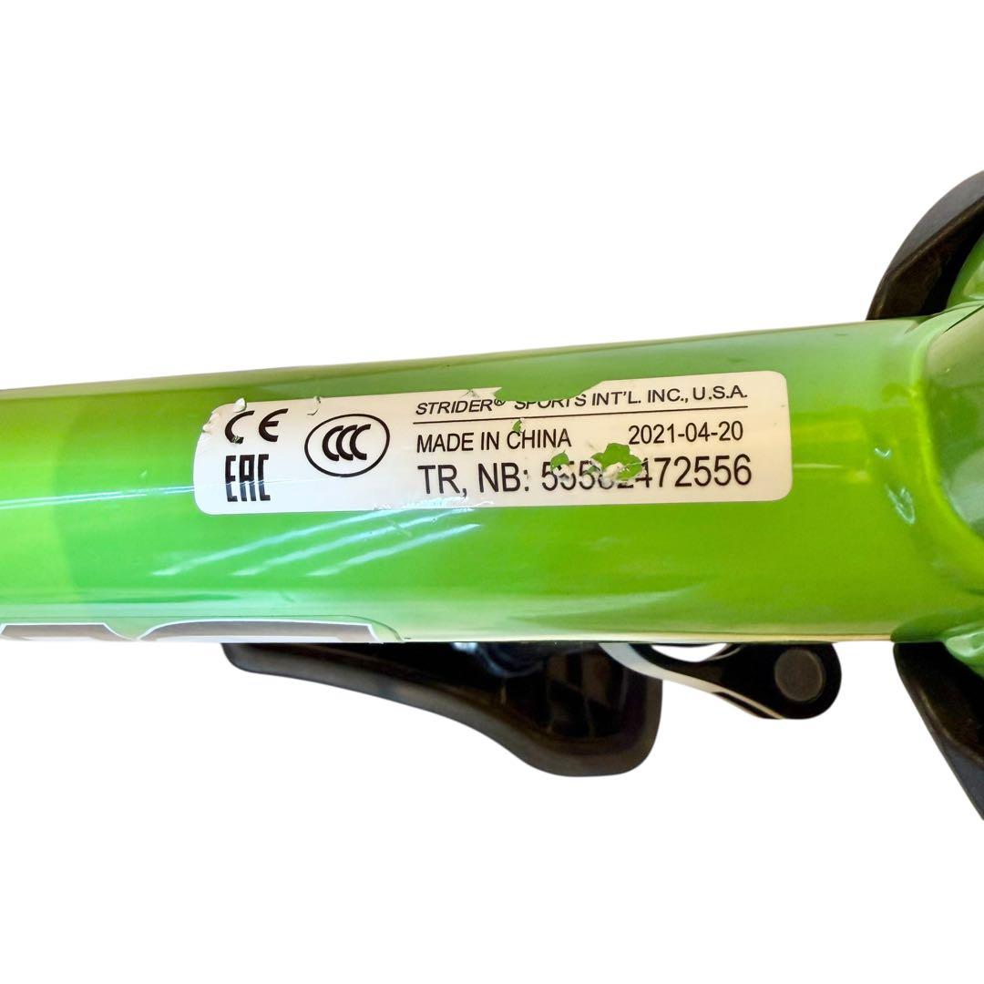 【日本正規品】STRIDER 12 スポーツ グリーン ストライダー