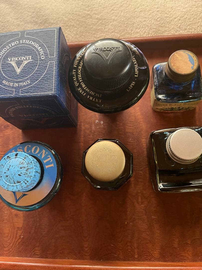 VISCONTI 万年筆用インク 1912年記念ボトル他４個