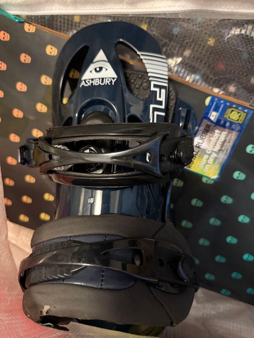 salomon acid 151 スノーボードセット FLUX ケース付き