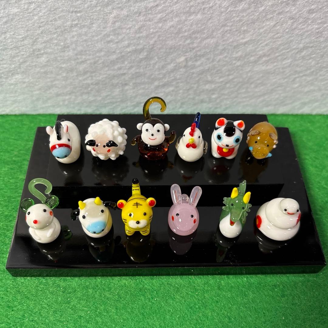 かずみん　ガラス細工　ミニチュア