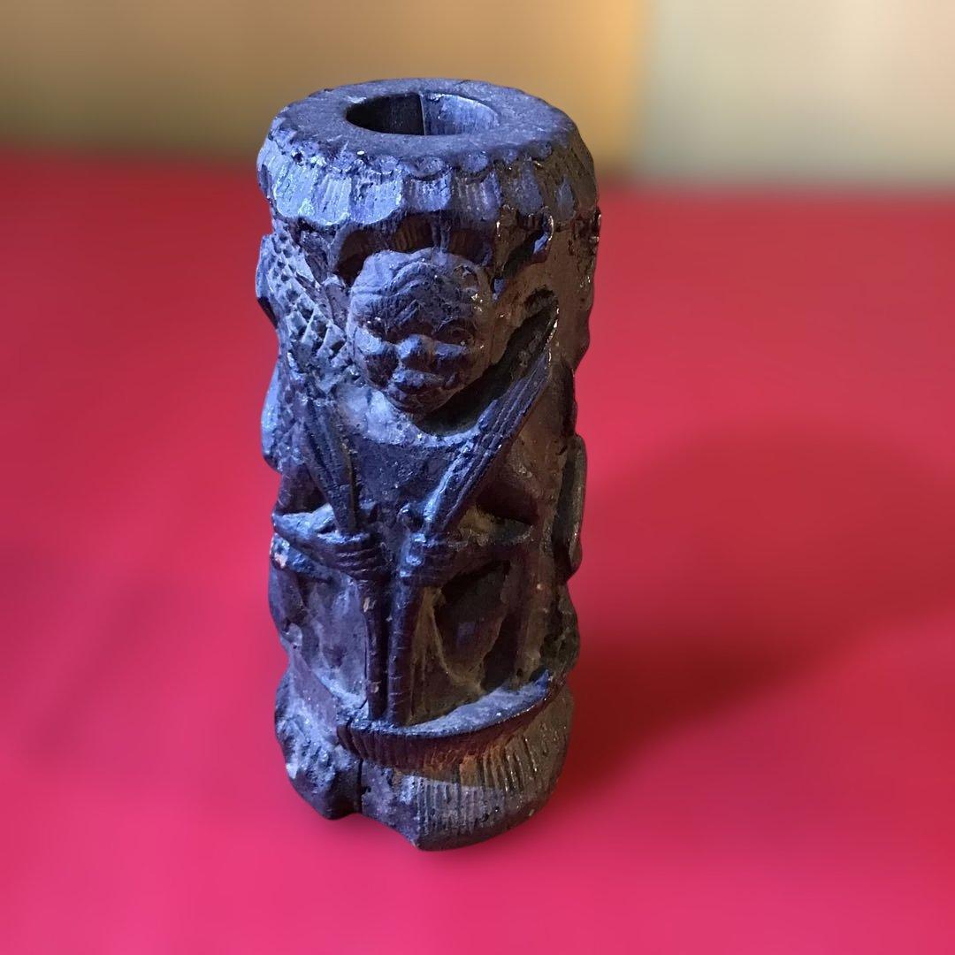 チョウ古い　筆筒　極軽177g