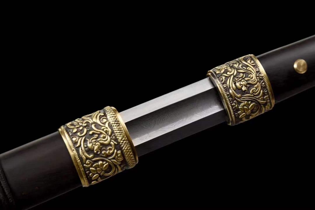 双竜環首刀 古兵器   武具　刀装具　日本刀　模造刀