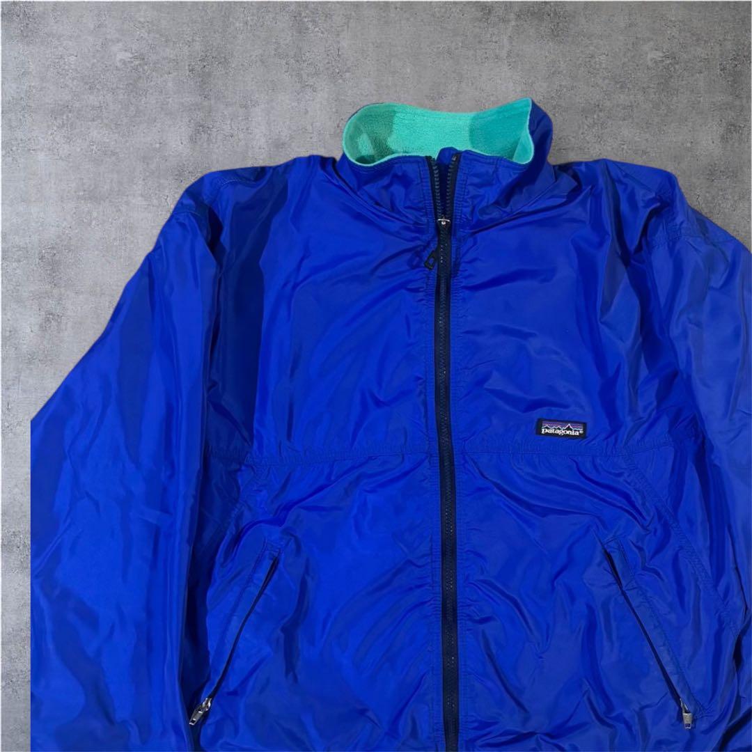 213 【90s USA製】Patagonia ナイロン×フリース M