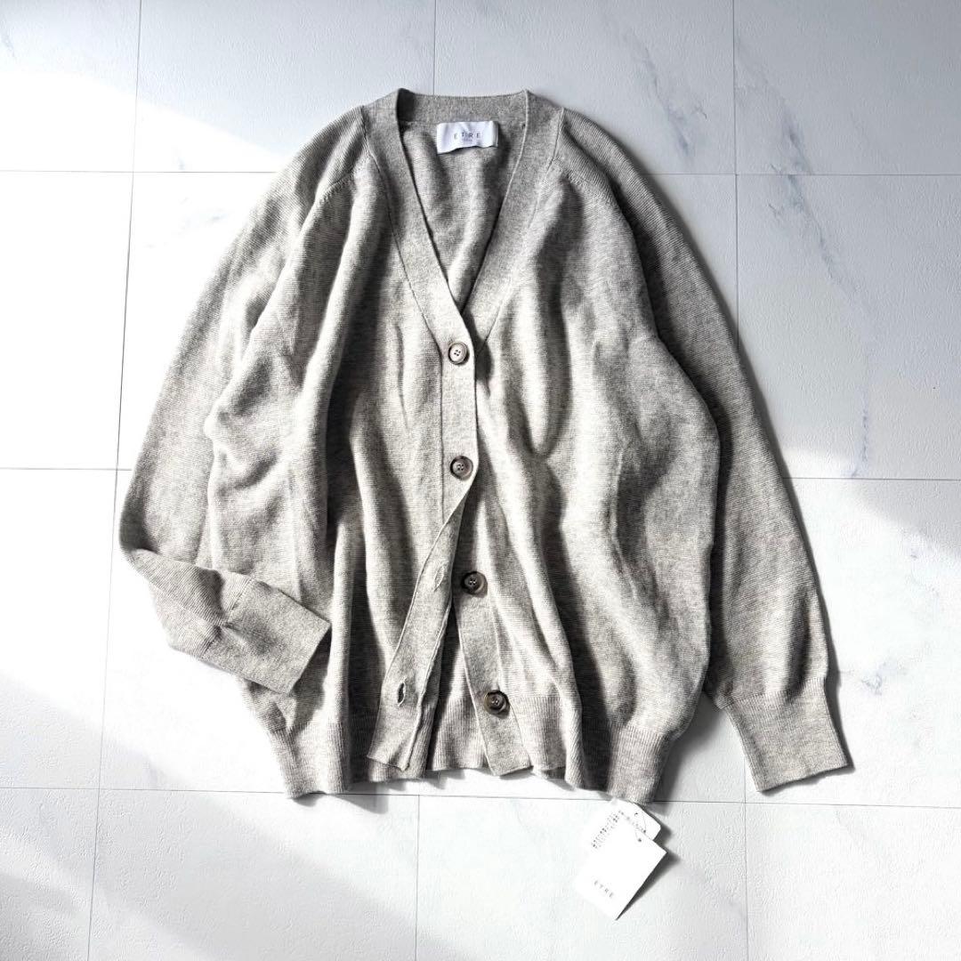 ホームラン堂様　新品タグ付き カシミヤ混 エトレトウキョウ カーディガン