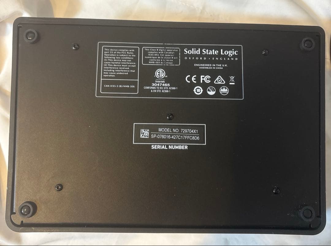 SSL２＋ オーディオインターフェース