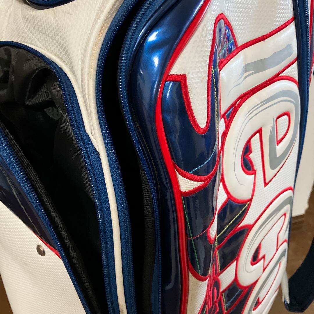 Le coq sportif ルコックスポルティフ　キャディバッグ　白