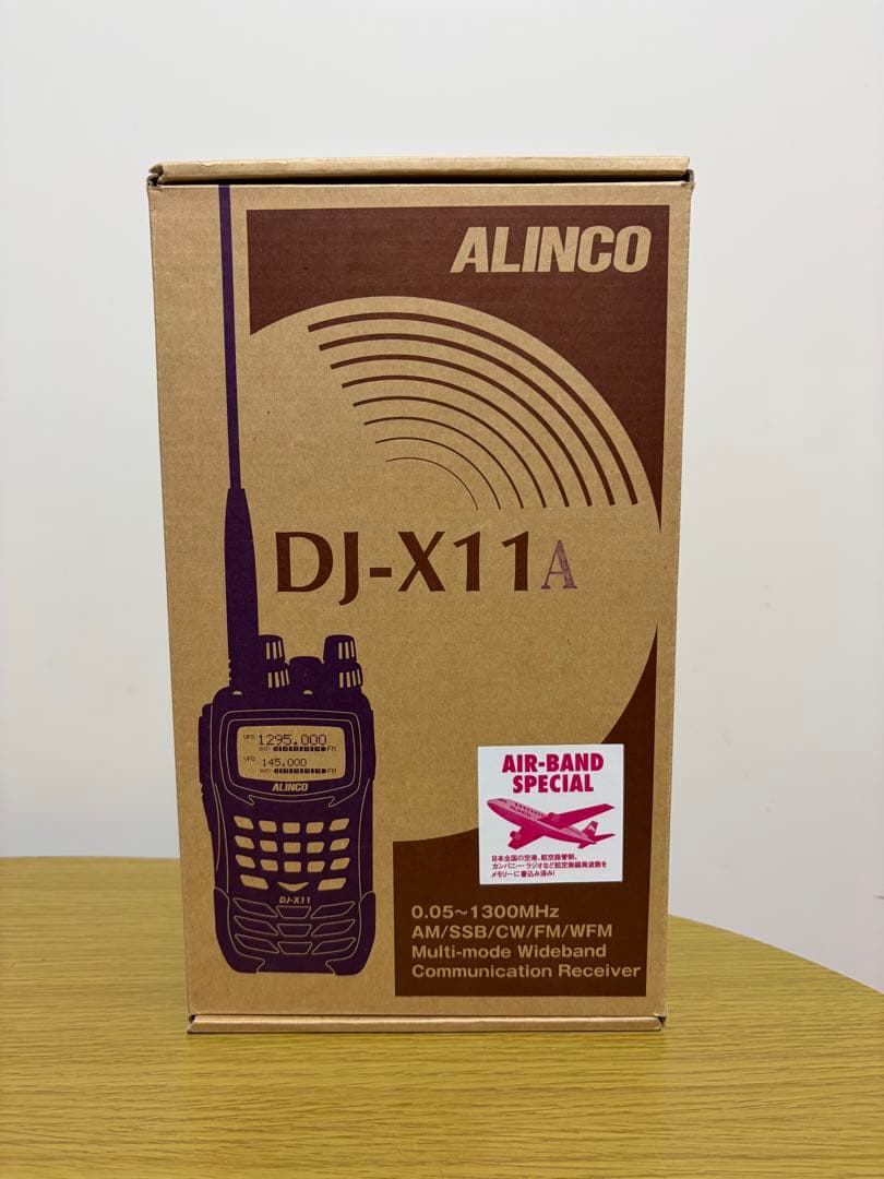 アルインコ ALINCO DJ-X11A 受信機広域レシーバー エアーバンド