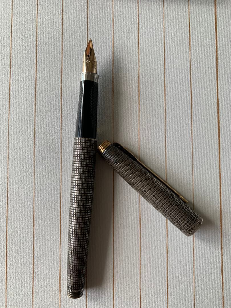 中古品 パーカー 75 シルバー、61、45 万年筆 3本セット