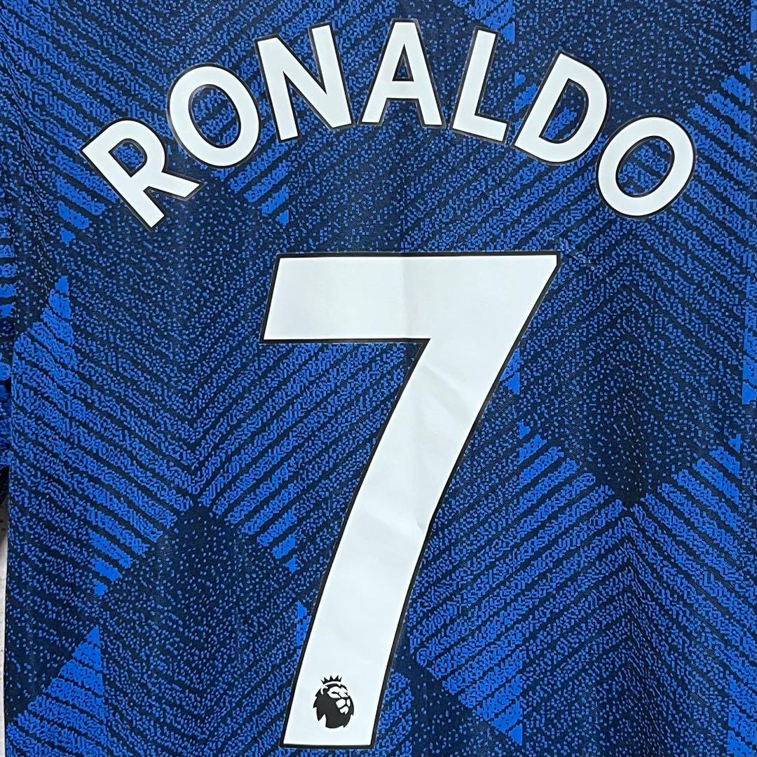 【新品/タグ付き】21/22 マンチェスターU ♯7 C・ロナウド【L】選手仕様