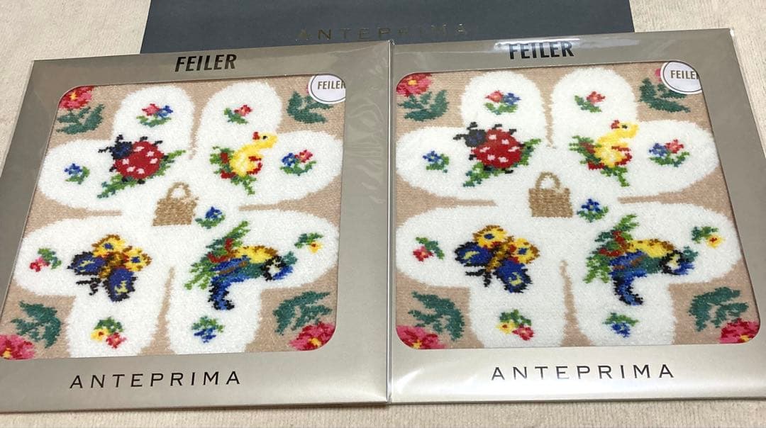 【新品】アンテプリマ　フェイラー　コラボ　ハンカチ　2枚セット　ハイジデイ　限定