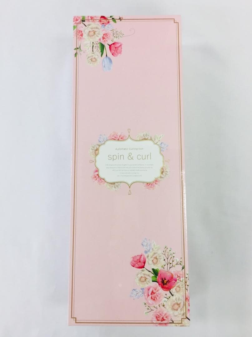 【新品未開封】KINUJO オートカールヘアアイロン (ピンク色)