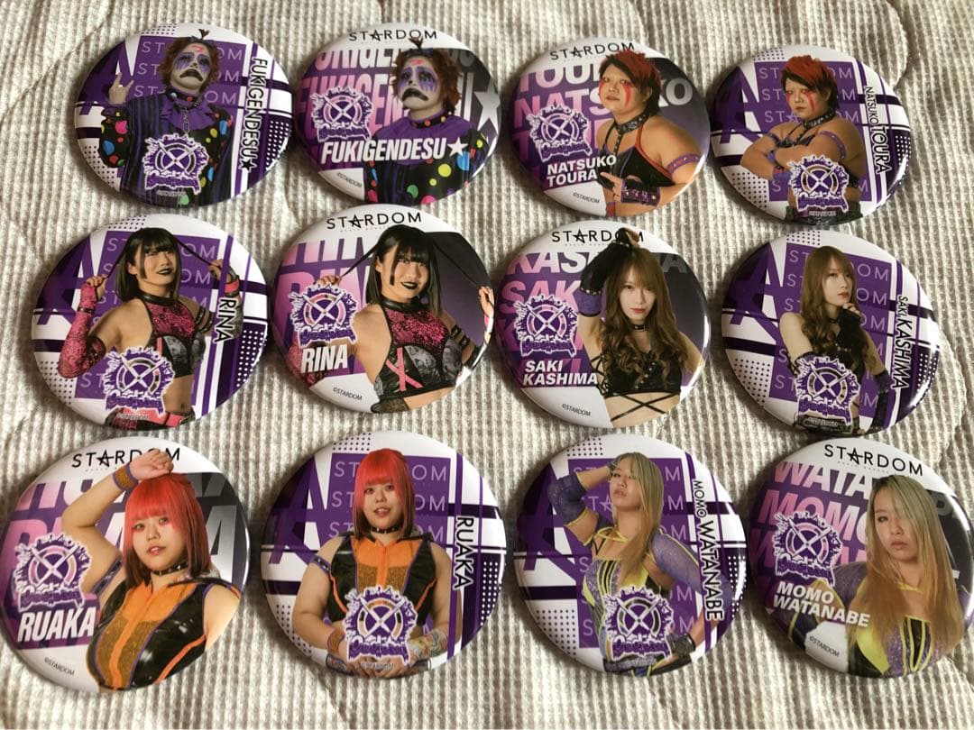 スターダム STARDOM 缶バッジ 女子プロレス アクリルスタンド まとめ売り