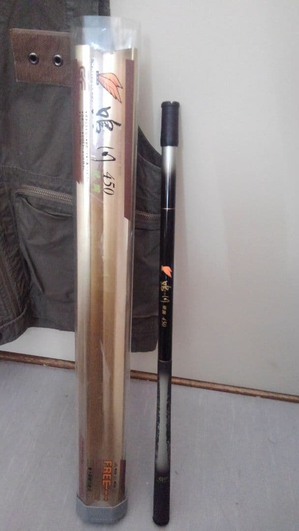 渓流竿✨鳴川✨ゴールドフィーリング✨４、５M✨ハイパーカーボン✨定価１２８７０円