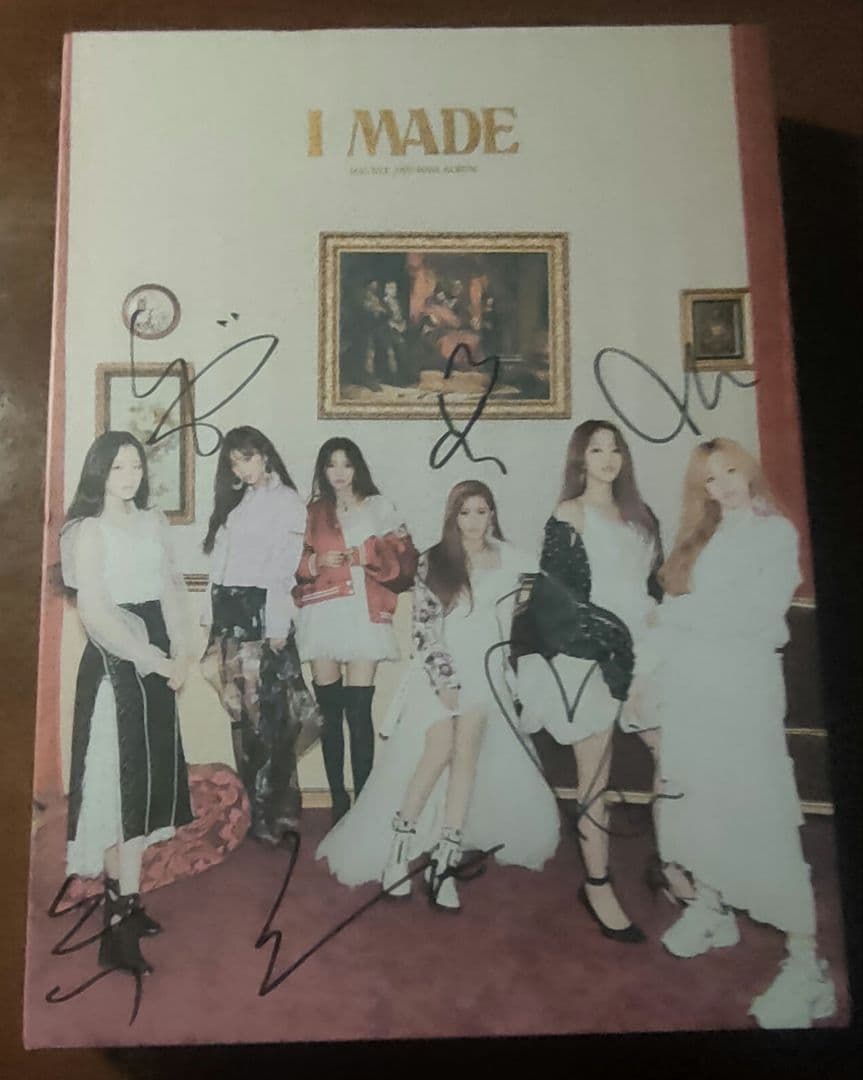 (G)I-DLE gidle I MADE アルバム 直筆サイン入り