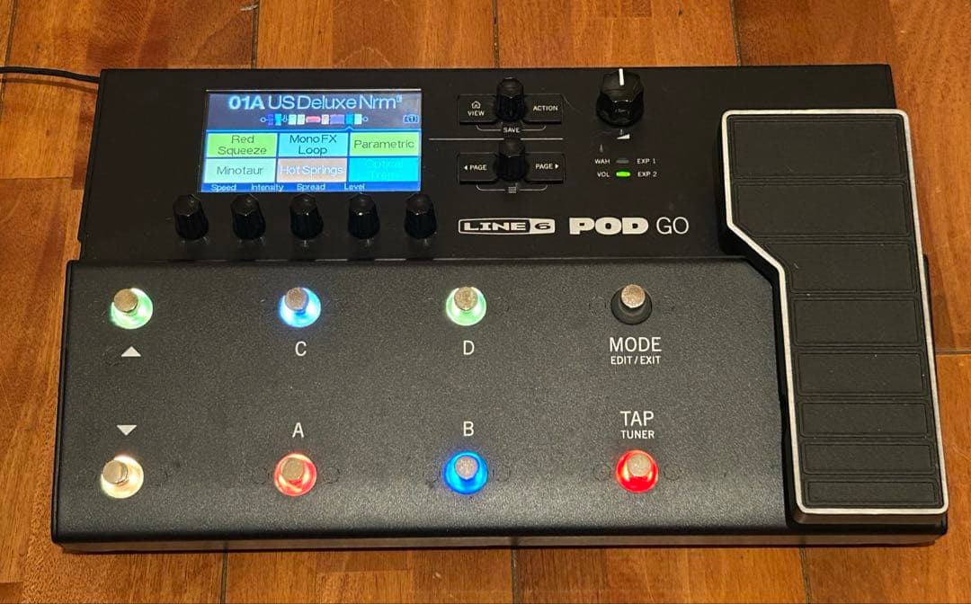 最終値下げ！美品☆Line 6 POD Go ワイヤレスセット付き