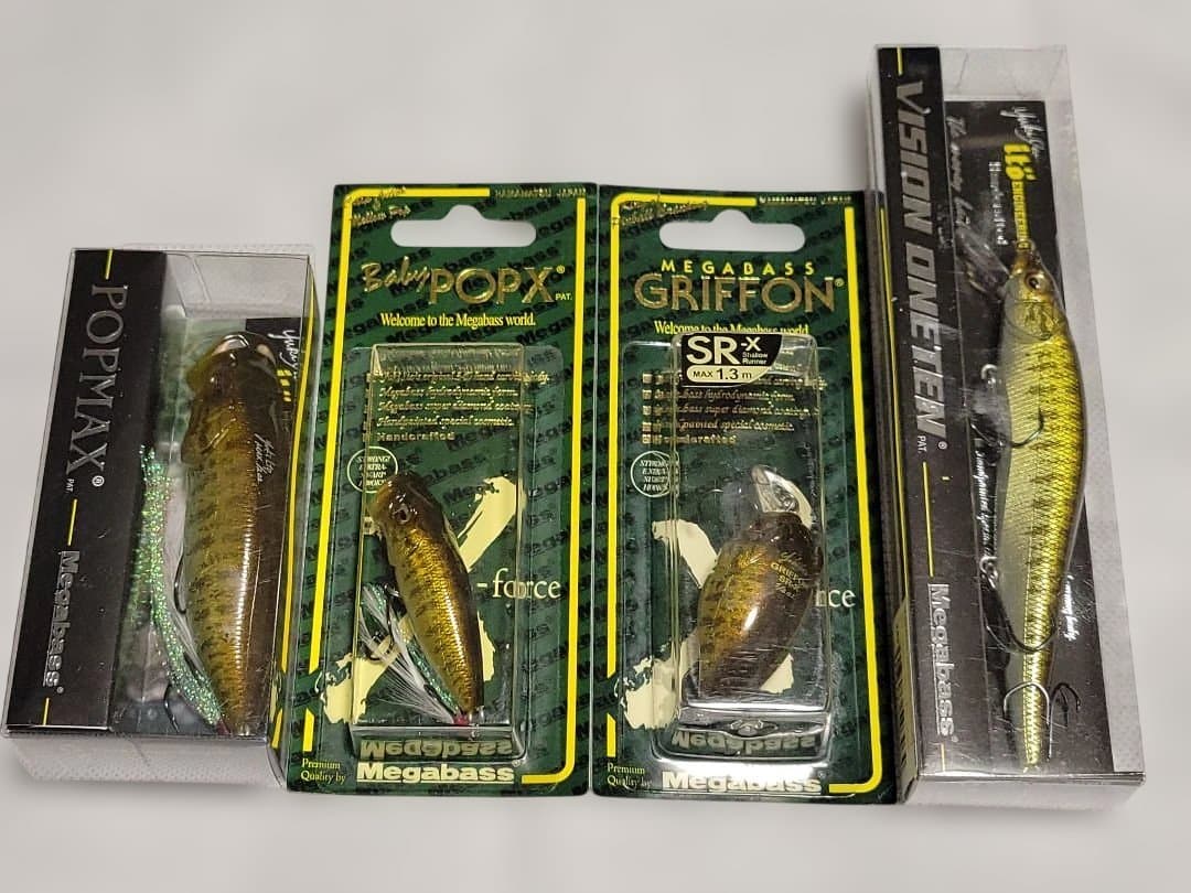 最終値下げ メガバス 限定カラー SGスモールマウスバス4種セット