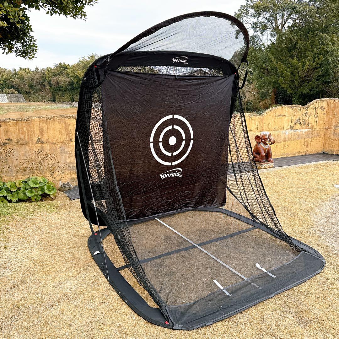 ゴルフネット 練習用 自動返球 Spornia USA スポーニア レギュラー