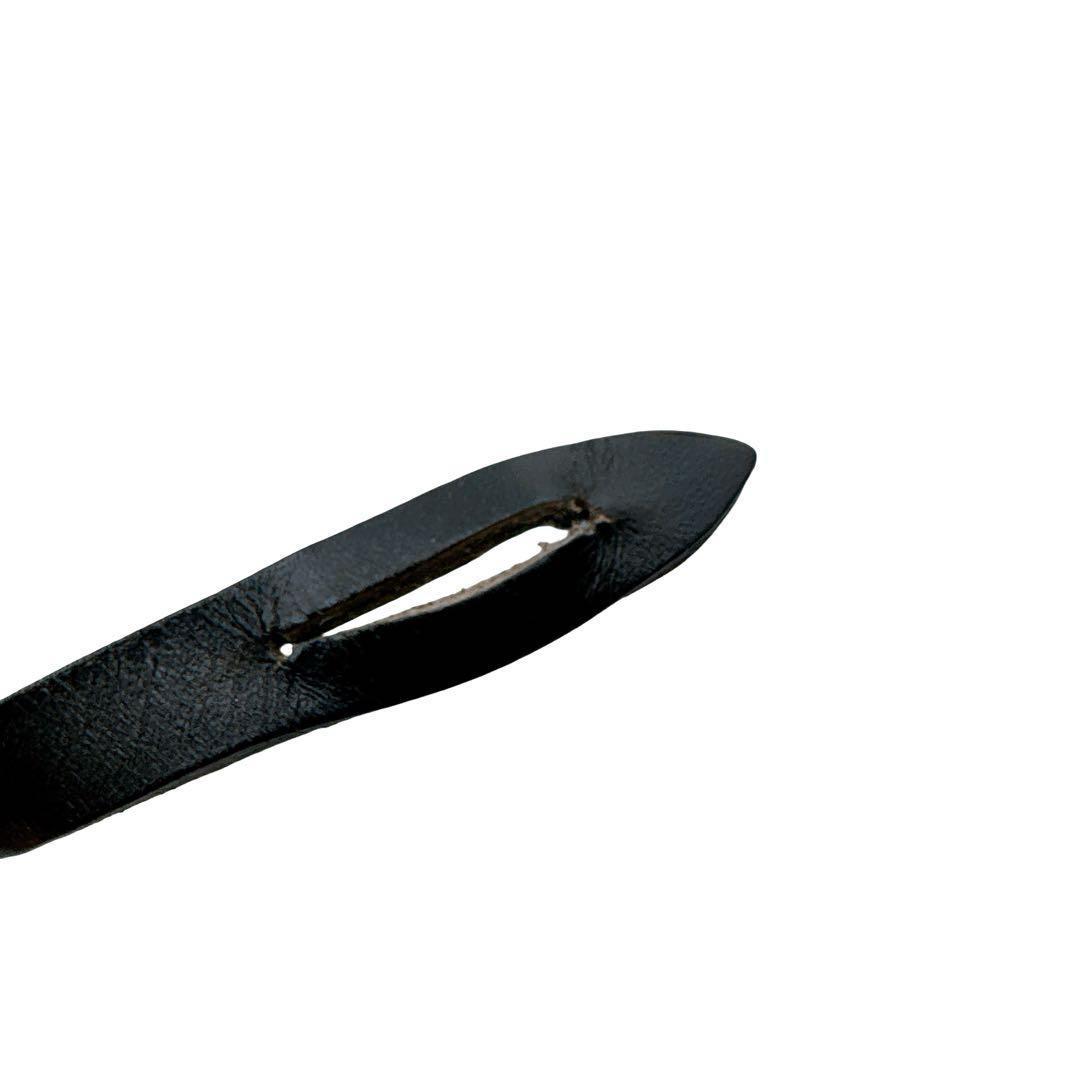 ヴィトン エピ ポシェットアクセソワール用ショルダーストラップ レザー ブラック