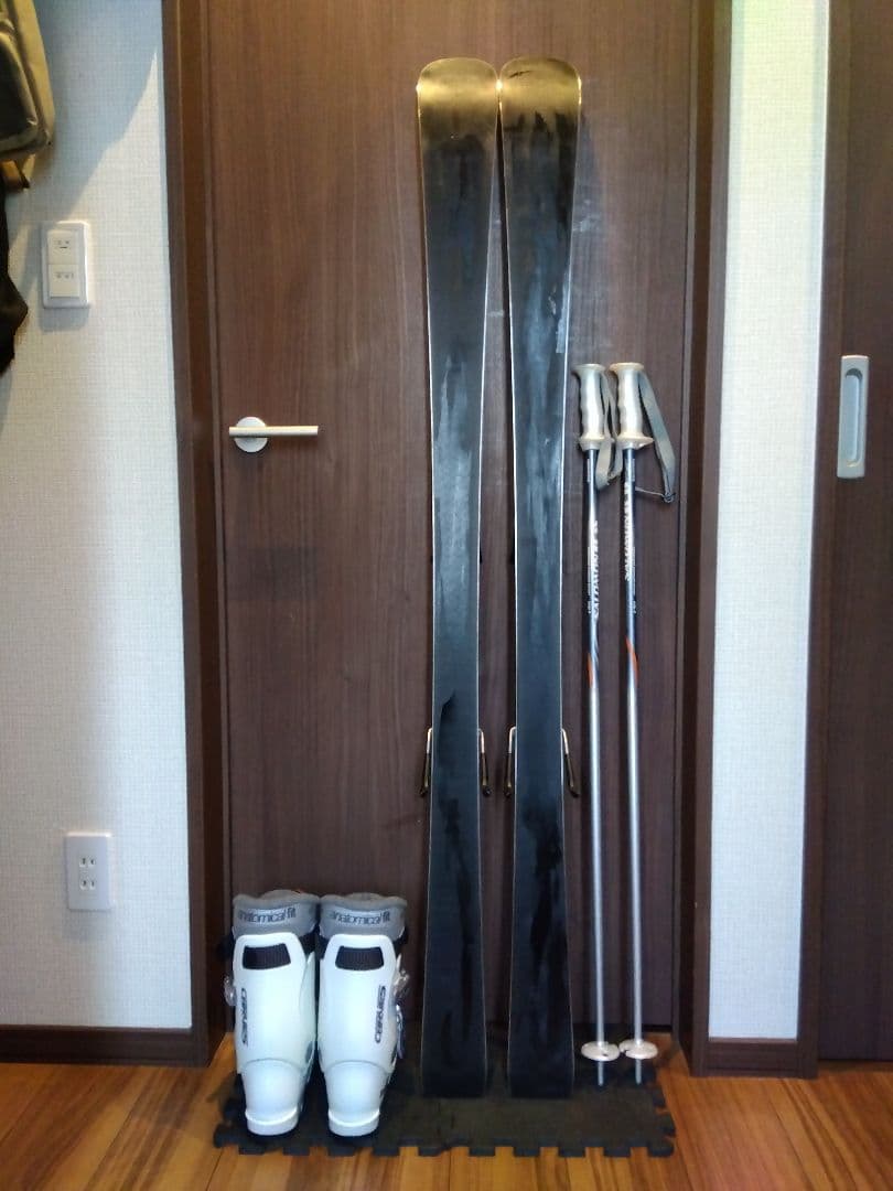 ハイエンド ATOMIC 学生・レディース スキーセット メンテ・WAX済み✔