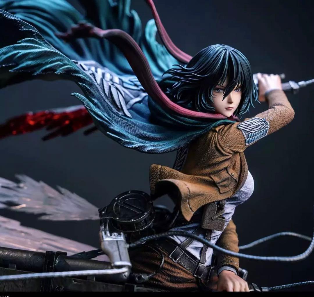 進撃の巨人 ミカサ・アッカーマン フィギュア ガレージキット