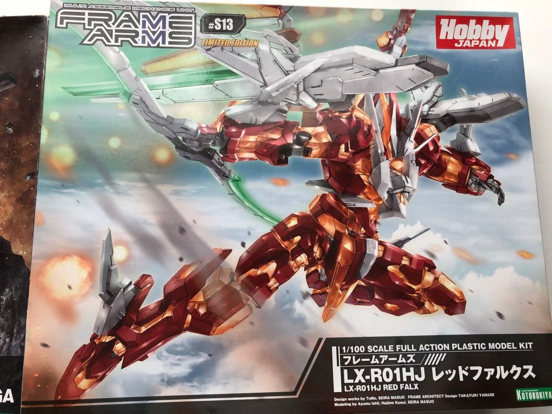 コトブキヤ　フレームアームズ　ゼルフィカール/GA レッドファルクス