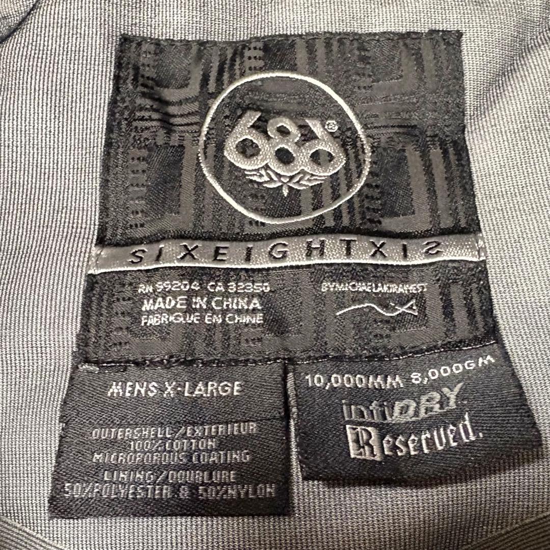 レア✨希少 686×Levi's スノーボードウェア デニム生地 パンツ XL