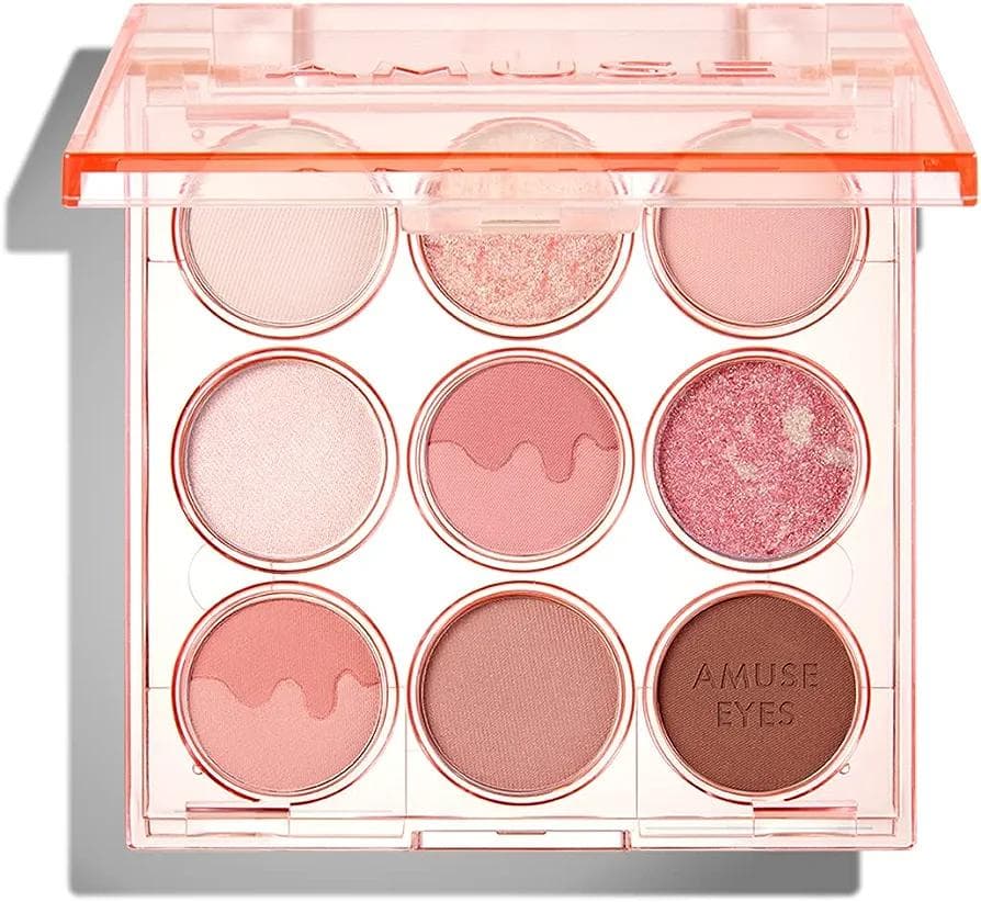 AMUSE5点セット　ファンデ　アイシャドウ2 リップ2