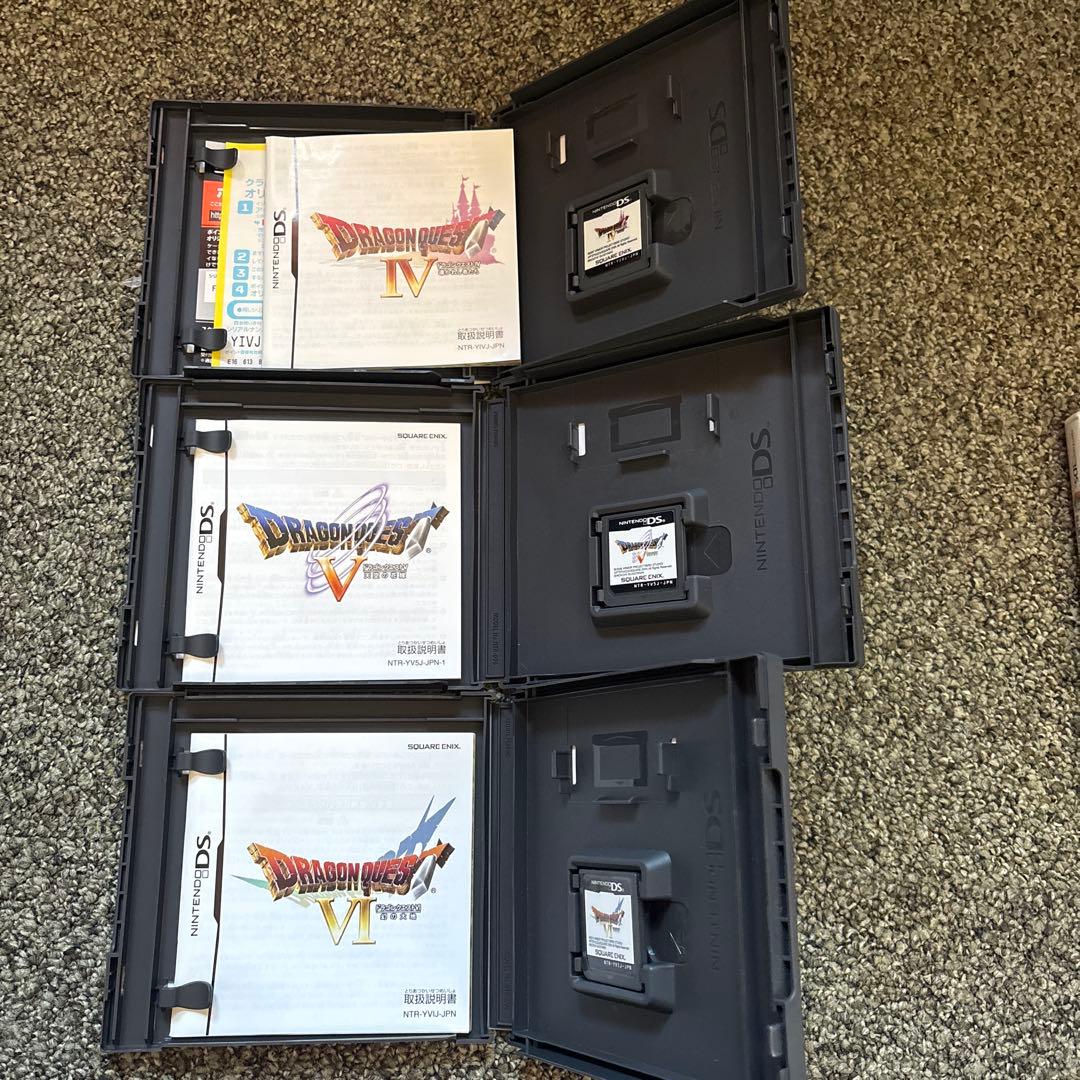 ドラゴンクエストシリーズ DSソフト 7本セット