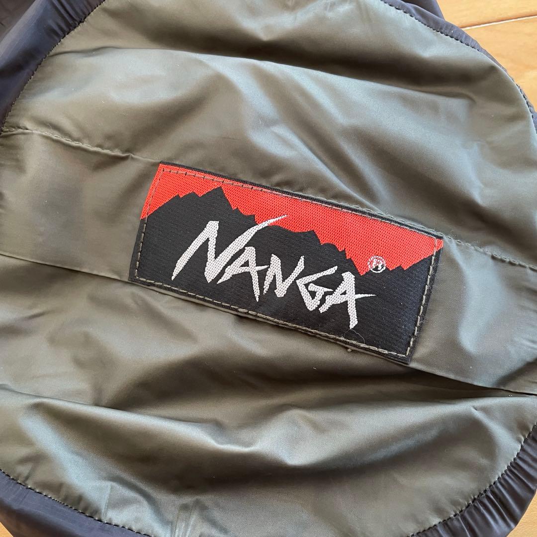 NANGA シュラフ 500STD カーキ色