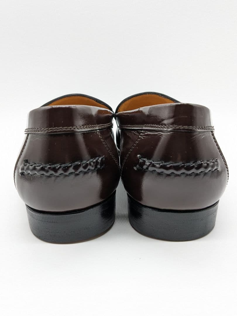 極美品 HERMES ローファー 22.5cm ダークブラウン エルメス 35