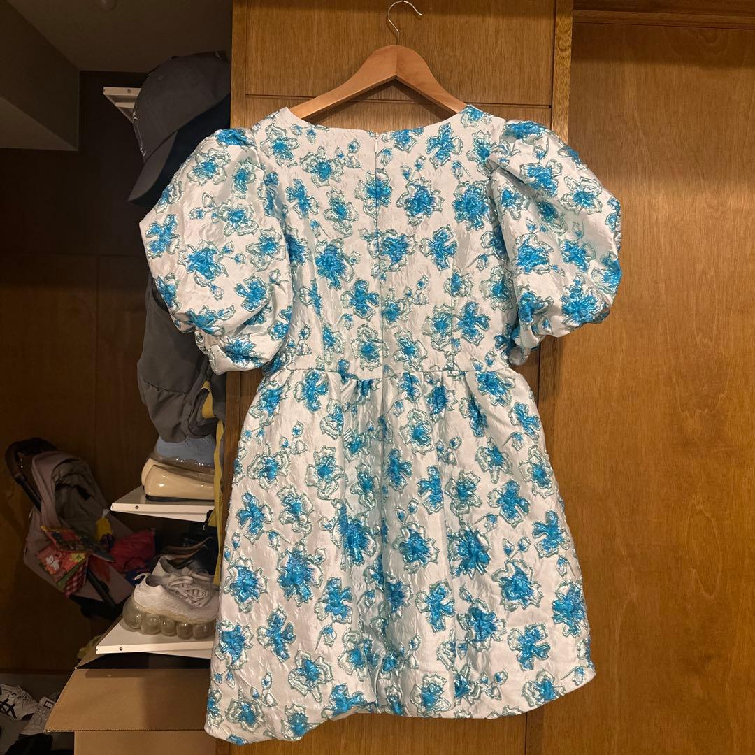 Sister Jane シスタージェーン　花柄 ジャガード ミニワンピース