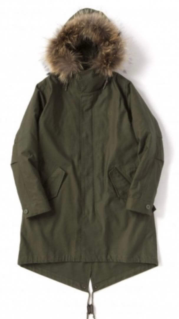 サイズ8 フレッドペリー モッズコート キルティングライナー付き