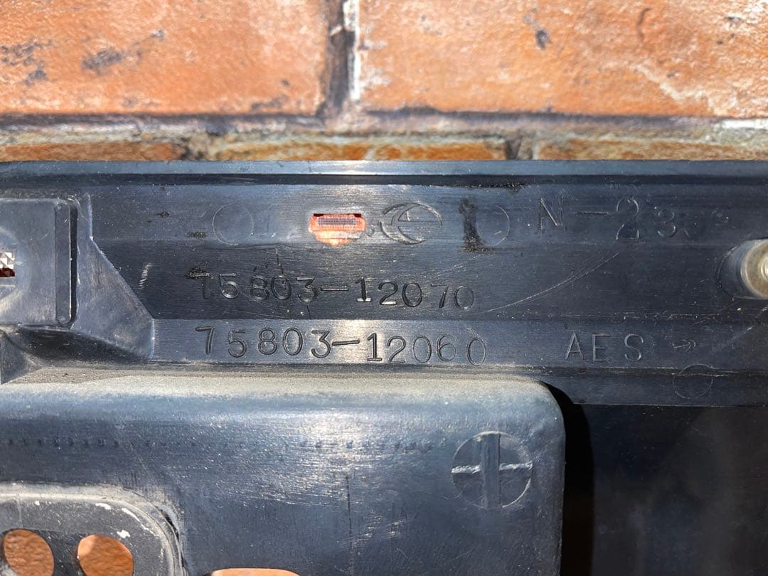 ae86 トレノ　後期　テールガーニッシュ