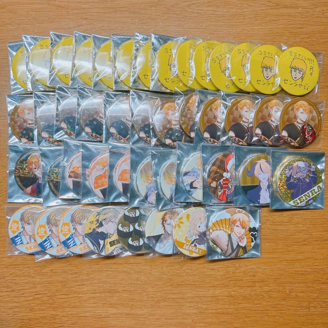 浦島坂田船 センラ サンタ YF 等身 ホロ 花魁 缶バッジ ハロパ ポカフェ