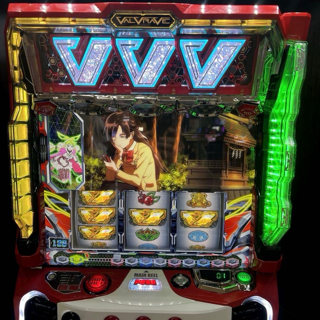 スマスロ「革命機ヴァルヴレイヴ」　送料無料　パチスロ実機